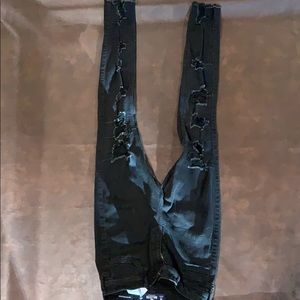 Hollister semi ripped jeans